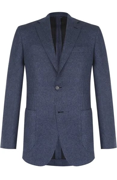 Кашемировый однобортный пиджак Brioni