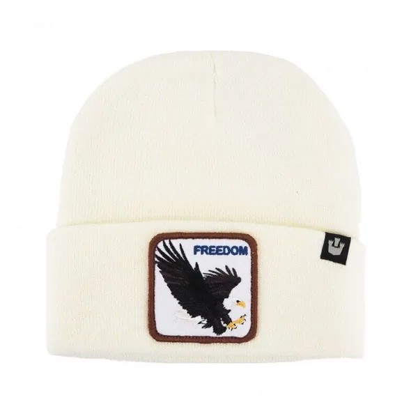 Шляпа Goorin Bros Hats Animals Beanie Lapel Beanie Falco Freedom Cream