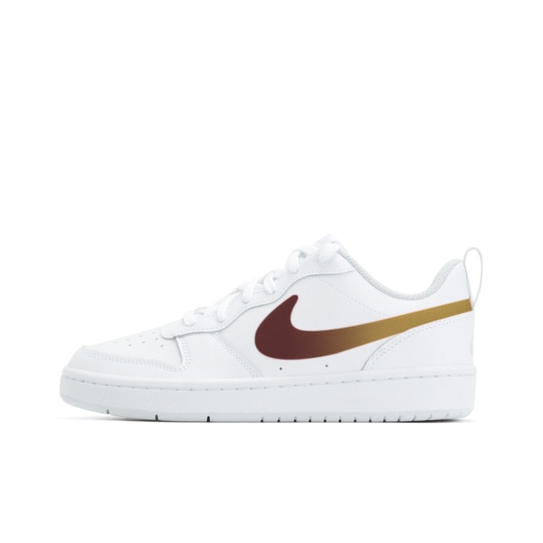 Кроссовки Nike Court Borough 2 Skateboarding Shoes Women's Low-top White/red/yellow, красный