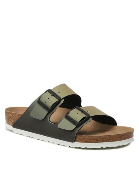 Шлепанцы мужские Birkenstock Arizona 1024523 коричневые 41 EU