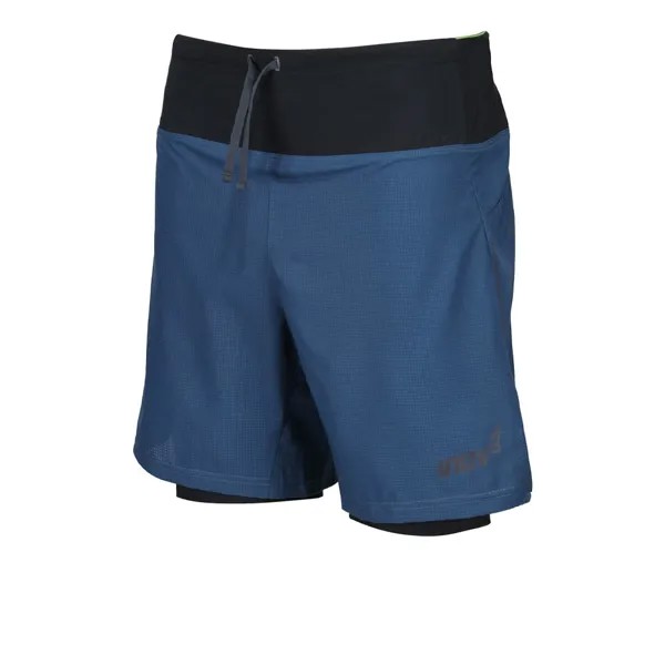 Спортивные шорты Inov8 Trailfly Ultra 7 Inch 2-In-1, синий