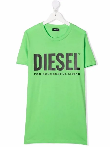 Diesel Kids футболка с логотипом