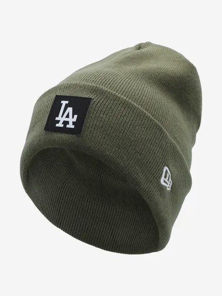 Шапка New Era Team Cuff Beanie Losdod, Зеленый, размер Без размера