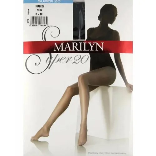 Колготки Marilyn, 20 den, размер 5/XL, бежевый