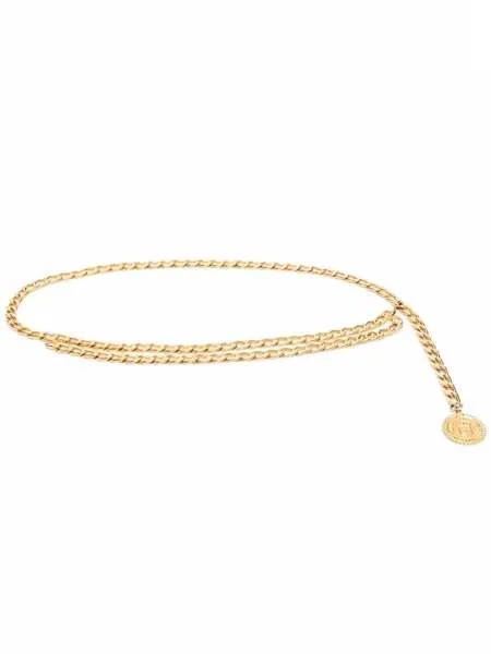 Chanel Pre-Owned ремень-цепочка с подвесками