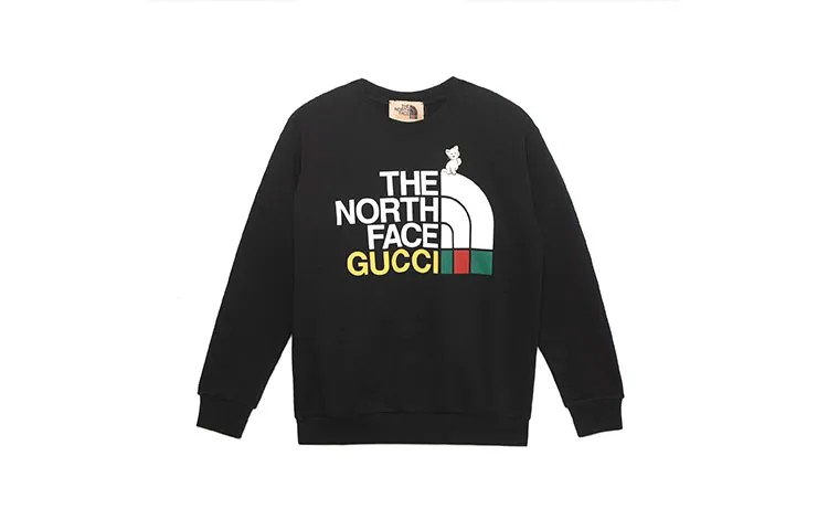 Толстовка женская Gucci x The North Face, черный