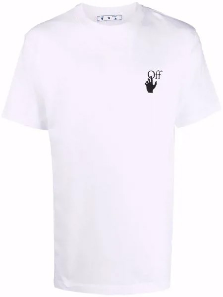 Off-White футболка с логотипом Arrow