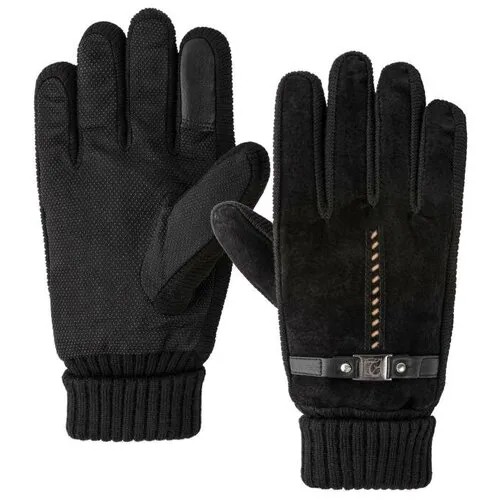 Мужские перчатки для сенсорных экранов GSMIN WG2 с противоскользящим слоем (Черный)