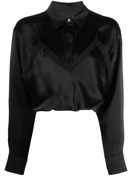 Alexanderwang.t многослойная рубашка с длинными рукавами