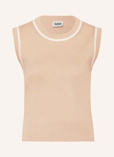 Свитер-жилет Claudie Pierlot, коричневый