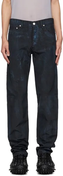 Эксклюзивные черные брюки с подушкой безопасности SSENSE KANGHYUK
