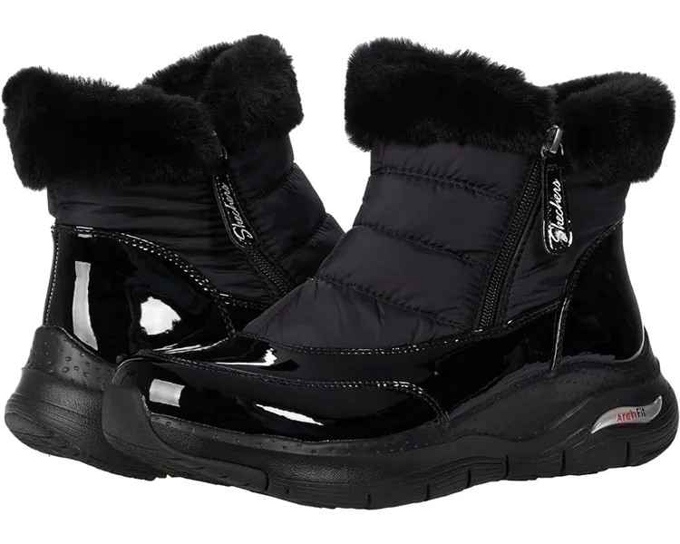 Ботинки SKECHERS Arch Fit - Cool Puff, цвет Black/Black