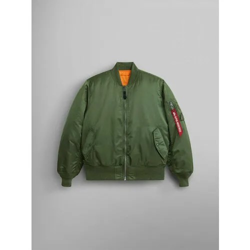 Бомбер ALPHA INDUSTRIES, размер S, зеленый