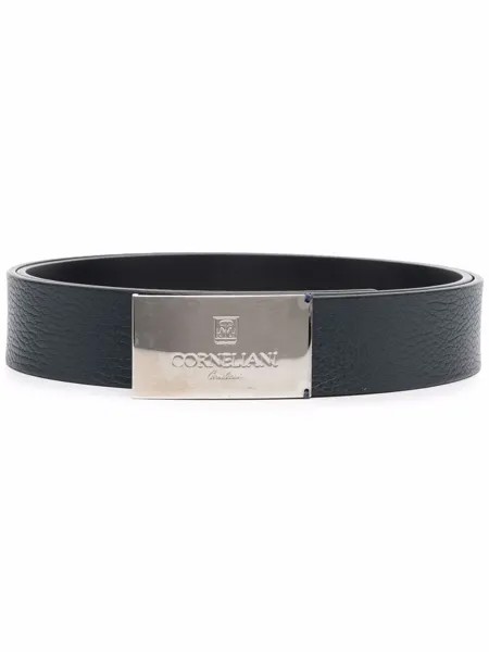 Corneliani ремень с пряжкой-логотипом