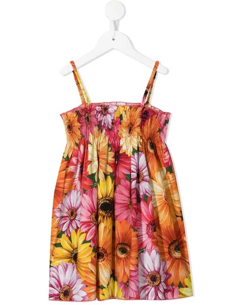 Dolce & Gabbana Kids платье с принтом