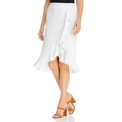Женская белая юбка Roxanne с оборками и воланами из кашемира и капкейков 6 BHFO 6252