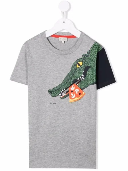 Paul Smith Junior футболка с принтом