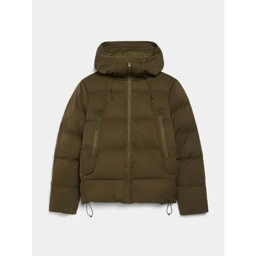 Пуховик Afield Out Puffer Jacket, размер M, коричневый