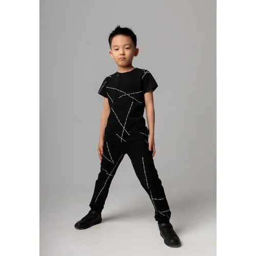 Комплект одежды BODO, размер 98-104, черный