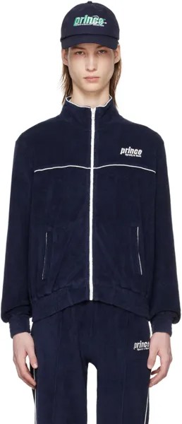 Темно-синяя спортивная куртка Prince Edition Sporty & Rich, цвет Navy/White