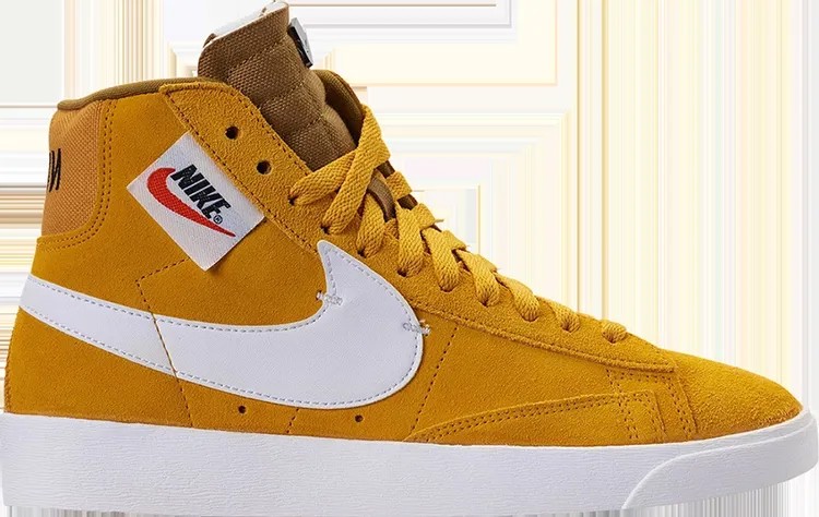 Кроссовки Nike Wmns Blazer Mid Rebel XX 'Yellow Ochre', желтый