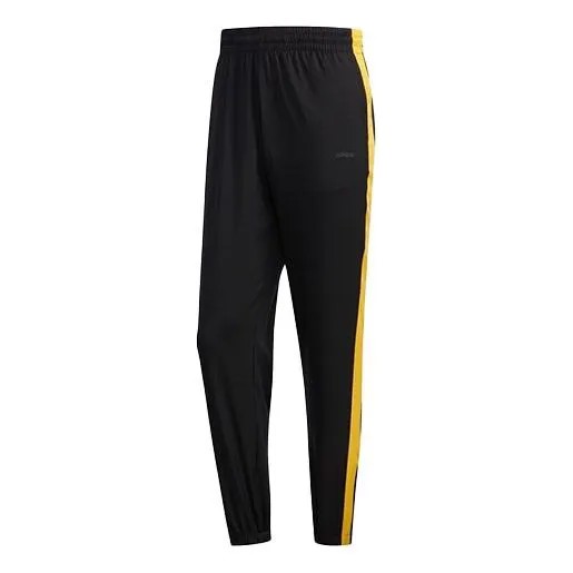 Спортивные штаны adidas neo Contrasting Colors Loose Casual Bundle Feet Sports Long Pants Black, черный