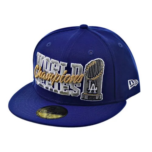 New Era Los Angeles Dodgers World Series Champions 2020 59Fifty Кепка синяя