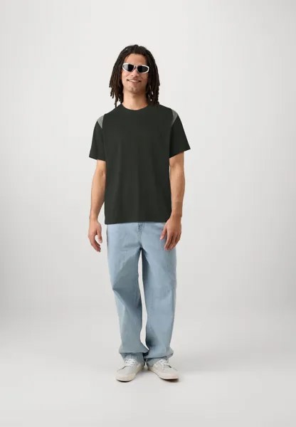Базовая футболка Archive Pano Tee Unisex Rip Curl, черная