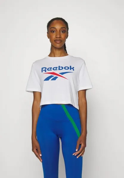 Спортивная футболка CROP TEE Reebok, белый