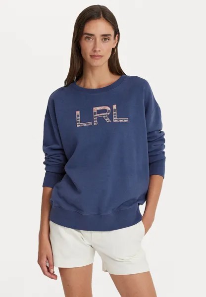 Толстовка Lauren Ralph Lauren КАППИ С ДЛИННЫМ РУКАВОМ, цвет indigo sail