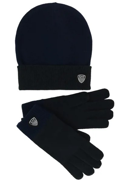 Комплект перчатки шапка EA7