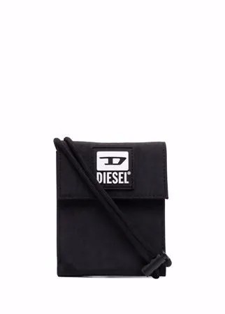 Diesel кошелек с откидным клапаном и логотипом