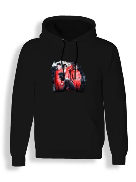 Худи унисекс СувенирShop Отбросы/Misfits/Сериал 7 черное L