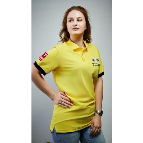 Поло LADA, размер 7xl, желтый