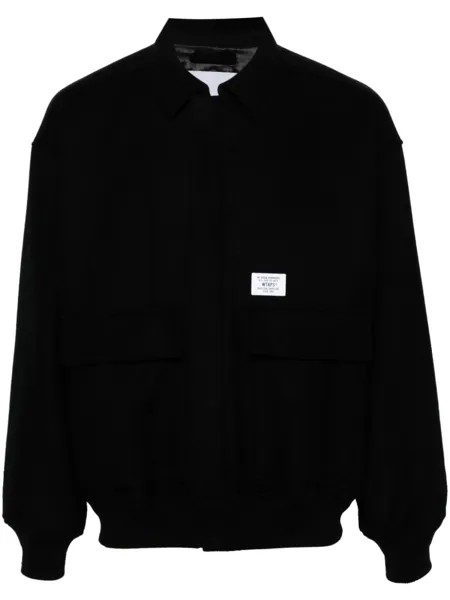 WTAPS бомбер JFW-01 на молнии, черный