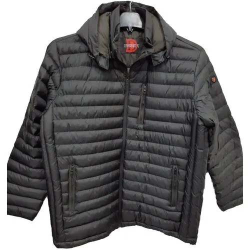 Куртка , демисезон/лето, силуэт прямой, размер 10XL(82), черный
