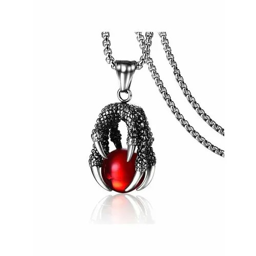Колье Большой Кит, искусственный камень, black