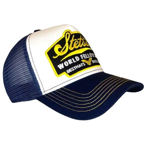 Бейсболка STETSON, размер 54/58, синий, белый