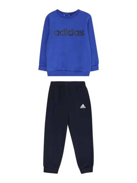 Тренировочный костюм Adidas Essentials Lineage, синий/темно-синий