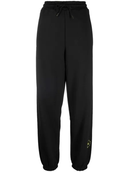 Adidas by Stella McCartney спортивные брюки с логотипом, черный