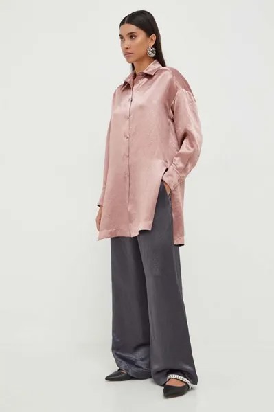 Рубашка Max Mara Leisure, розовый