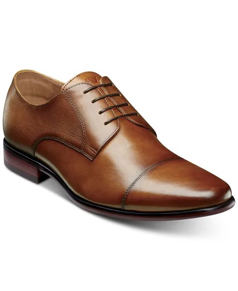 Мужские оксфорды angelo cap-toe Florsheim, коричневый