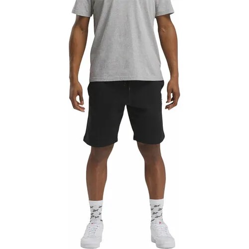 Шорты спортивные Reebok Identity Small Logo Fleece Shorts, размер S, черный