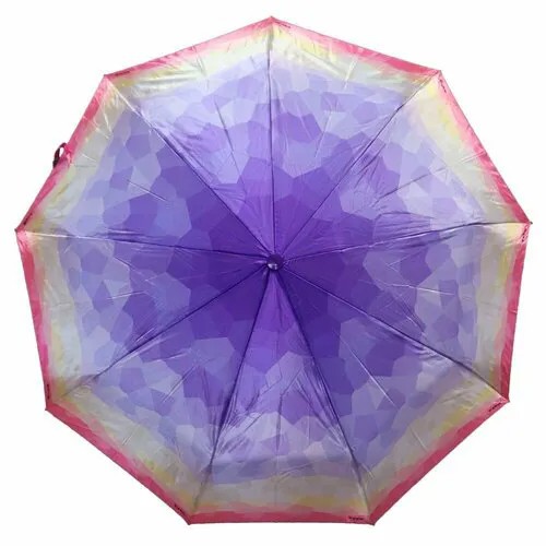 Смарт-зонт Crystel Eden, красный, фиолетовый