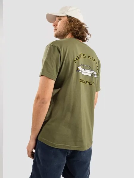 Футболка с карманами Chop Shop Huf, зеленый