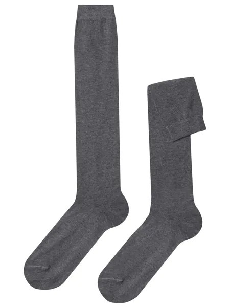 Носки до колена Calzedonia, темно-серый