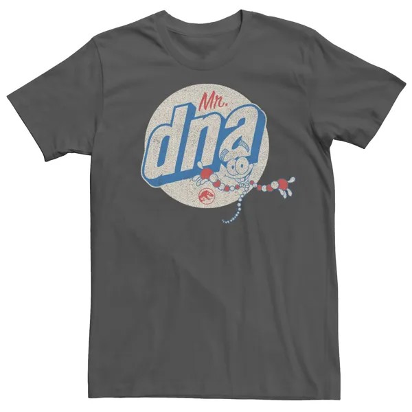 Мужская винтажная футболка с логотипом Mr. DNA Jurassic World