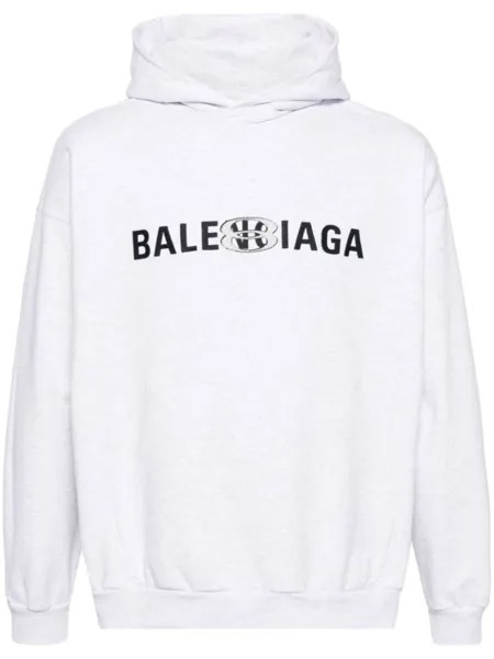 Balenciaga махровое худи, белый