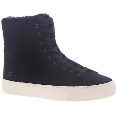 Ugg Womens Beven Fur Lined Sueded Lace-Up Winter Boots Shoes BHFO 6414