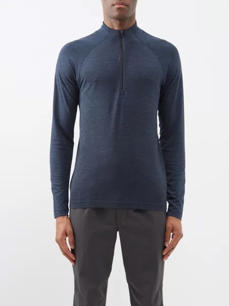 Толстовка из джерси metal vent tech 2.0 Lululemon, синий